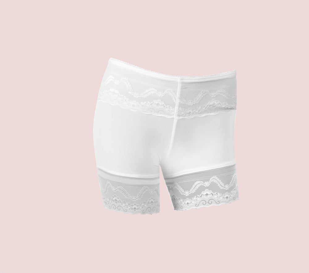 Undershorts med blondekant