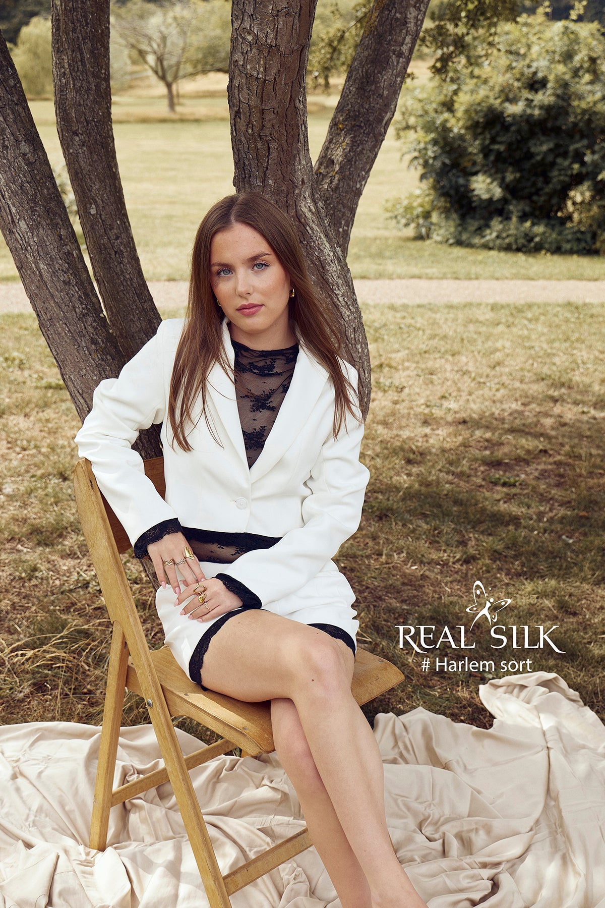 KONFIRMATIONSKJOLE_2027_REALSILK_Harlem jakke og shorts