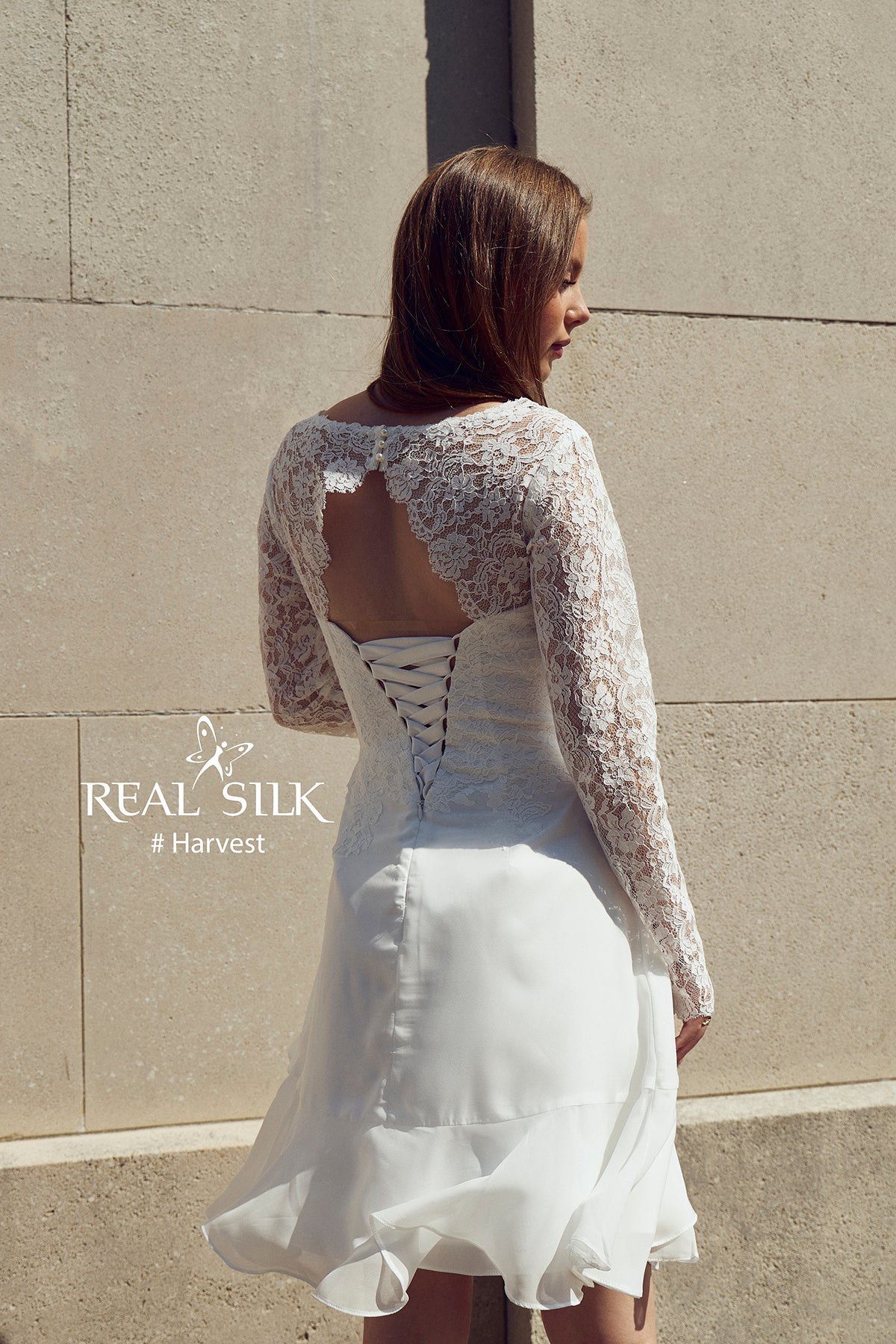 Konfirmationskjole 2027 Harvest | Blonder & Chiffon | Real Silk
