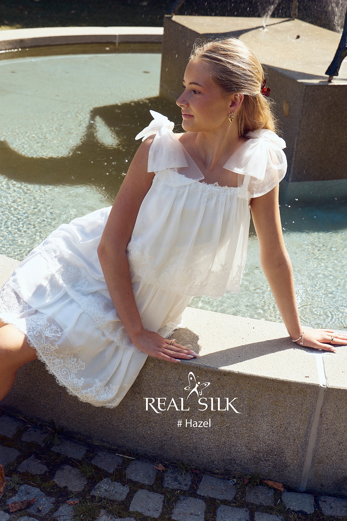 Konfirmationskjole 2027 Hazel | Babydoll & Chiffon | Real Silk