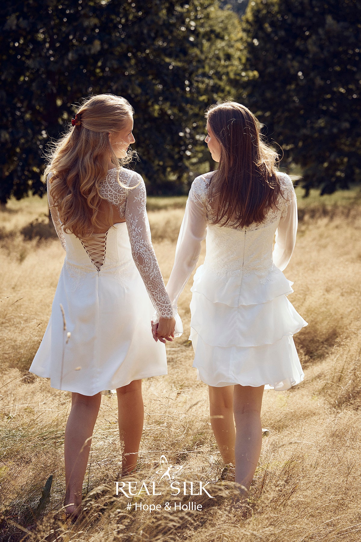 Konfirmationskjole 2027 Hope | Blonde & Snøreryg | Real Silk